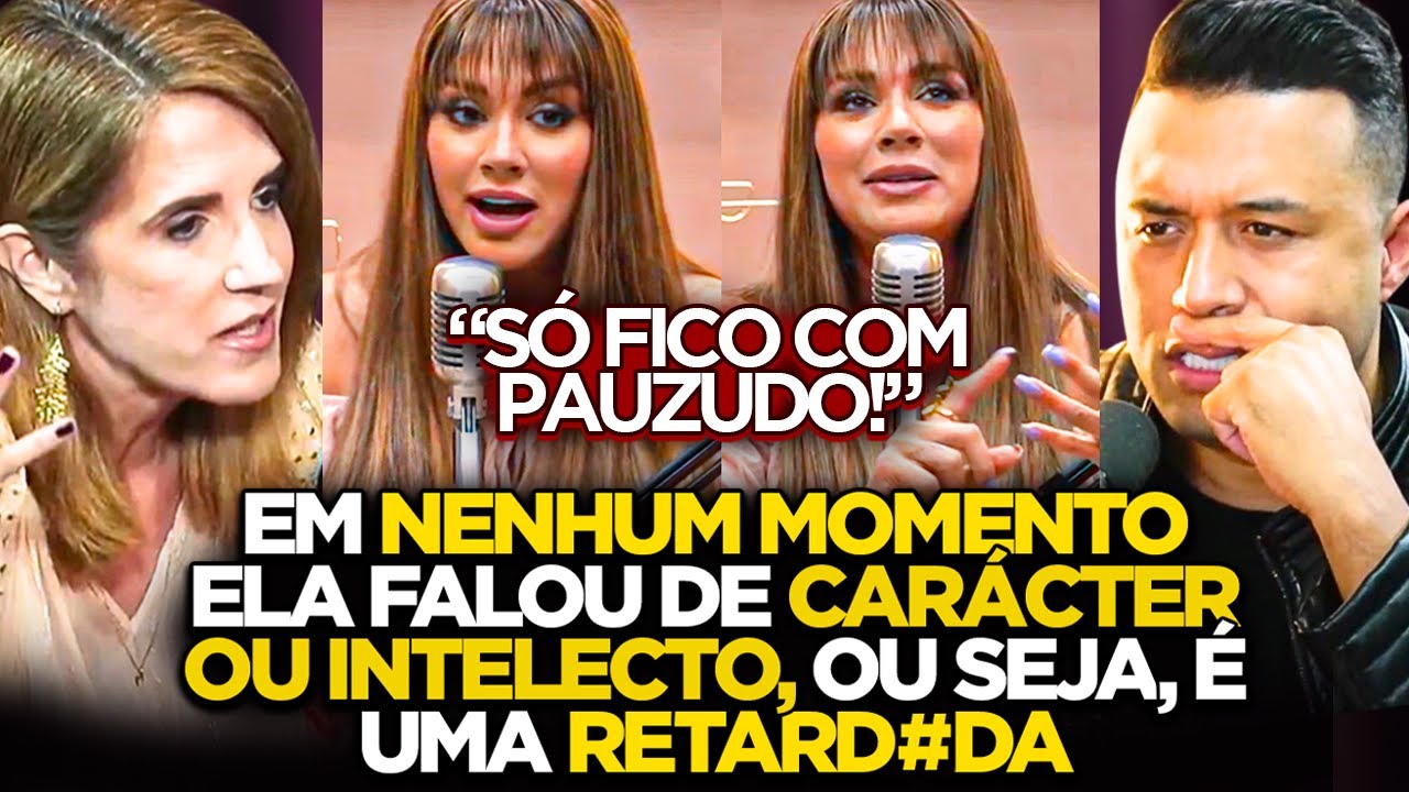 JUJU SALIMENI É O RETRATO PERFEITO DA DEGRADAÇÃO FEMININA