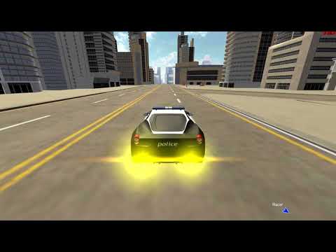 US Police Car Driving Crime City Transform Race 3D