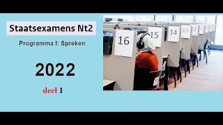 Spreken examen B1 (2022) deel 1