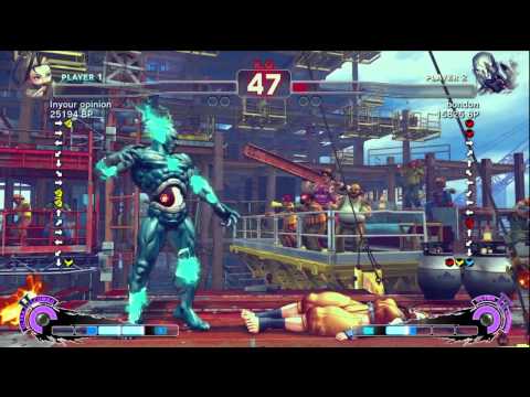 Iyo [Ibuki] vs bondon [Seth] SSF4 Japanese Online Ranked Matches - TRUE-HD