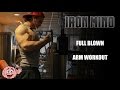 Bodybuilding Full Biceps & Triceps Workout For Bigger Arms - Gain size - Dropsets- Iron Mind