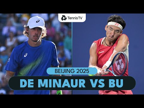 Alex De Minaur Battles Yunchaokete Bu In Beijing 🤝 | Beijing 2025 Highlights