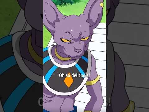 Whis Eats Beerus’ Last Fish Sausage🤣
