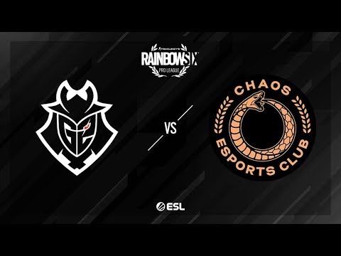 G2 Esports vs Chaos – Coastline – Rainbow Six Pro League – Season X – EU