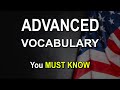 Advanced English Vocabulary I Learn New English Words
