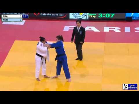Judo Grand Slam Paris 2013: Decosse (FRA) - Polling (NED) [-70kg]