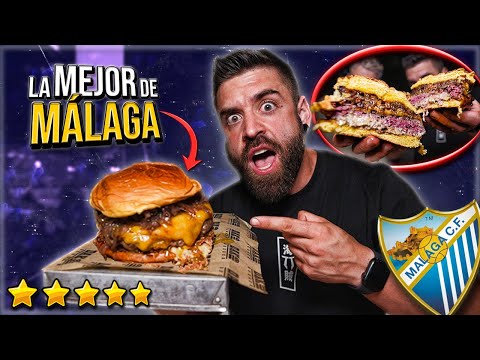 EATING ALL THE BURGERS IN MALAGA 🍔 *THIS IS THE BEST FOR ME*