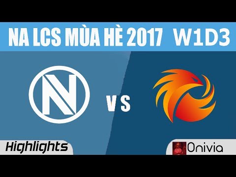NV vs P1 Highlights Game 3 NA LCS Summer 2017 EnvyUs vs Phoenix1