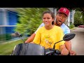 Luisa Learns To Ride A Motorcycle