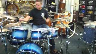 Risen Drums 8-piece Drum Set @ Donn Bennett Drum Studio