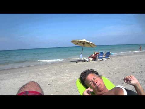 Sisty and Doody at the beach