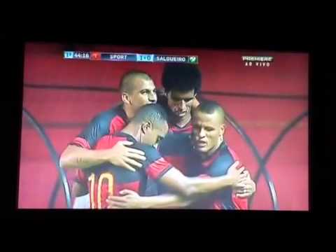 Sport 4 x 0 Salgueiro 12/02/2014 1° gol