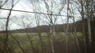 preview picture of video 'Bahnstrecke Borsdorf - Coswig, Deutschenbora nach Miltitz - Roitzschen'