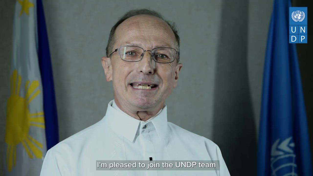 Welcome Message from UNDP Philippines Resident Representative Christophe Bahuet