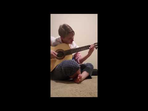 Classical guitar improvisations. Dark folk.