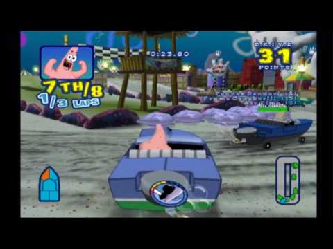 spongebob boating bash wii cheat codes