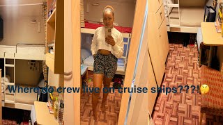 CREW CABIN TOUR ON A CRUISE SHIP/ CELEBRITY SOLSTICE