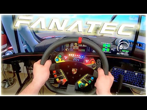 Обзор самого дорогого руля от Fanatec - Podium Steering Wheel Porsche 911 GT3 R