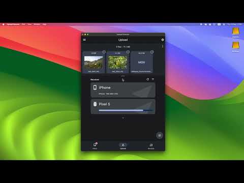 Upload Remote video preview
