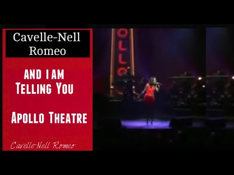 And I am Telling You Jennifer Hudson/ Cavelle-Nell Romeo Apollo Performance
