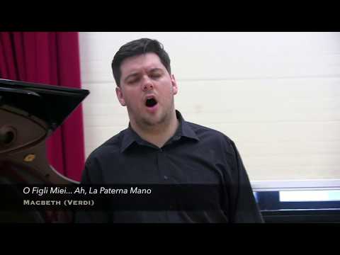 Andrew Powis sings 'Ah! La paterna mano' - Macbeth (Verdi)