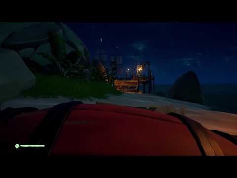 Sea of Thieves - Sneaking Onto Enemy Ship With Explosive Barrel (Bomb) - PvP Gameplay
