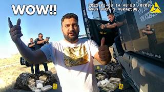 Cops Unexpectedly Runs Into $22 Million DRUG Bust During Traffic Stop On Body cam!