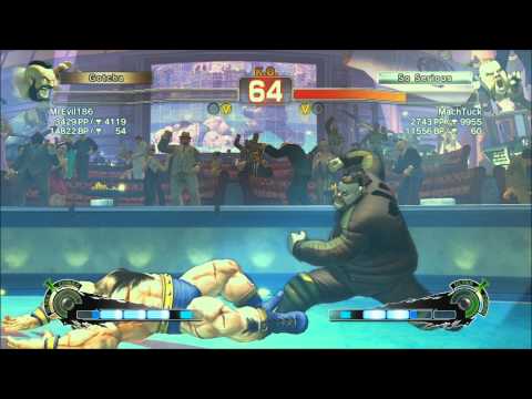 MrEvil186 ( Zangief ) Vs MachTuck ( Rufus ) Arcade Edition 2012