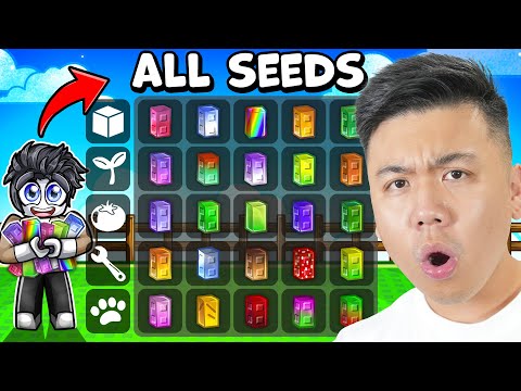 I Started Over With EVERY Seed in Grow a Garden!