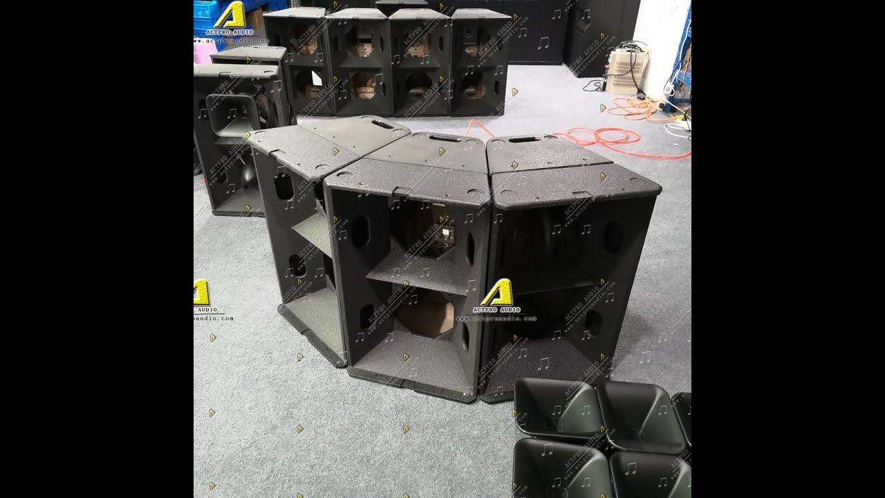 Actpro T24N dual 12 inch line array B30 dual 15 inch subwoofer