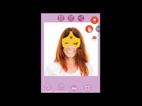 Halloween mask photo frame Video
