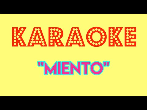 Leonel García, Nicole Zignago - Miento (Karaoke)