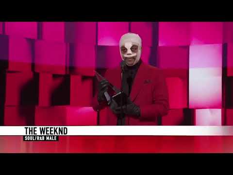 The Weeknd Wins Favorite Soul/R&B Male - AMAs 2020