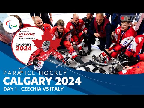 Day 1 | Czechia vs Italy | Calgary 2024 | World Para Ice Hockey Championships A-Pool