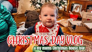 CHRISTMAS DAY VLOG 2023 | MY MOMS CHRISTMAS HOUSE TOUR