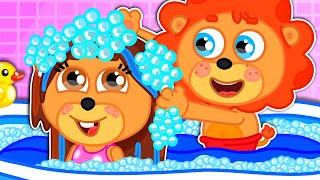 Lion Cub | Bath Time | Cartoon for Kids