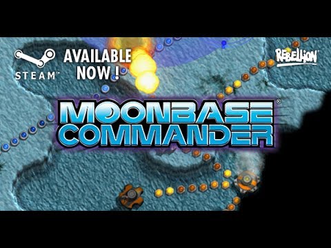 MoonBase Commander: Official Launch Trailer - Out Now on Steam