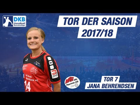 Tor 7 der Saison 2017/18 - Jana Behrendsen