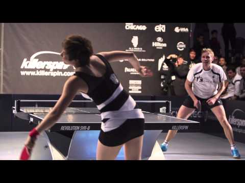 2012 Killerspin Chicago International Table Tennis Festival | Slow Motion Studies |Jörgen Persson