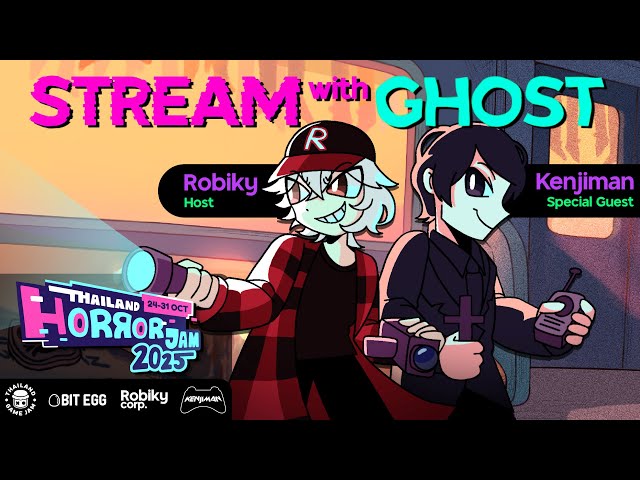 Robiky Stream With GHOST👻 x Thailand Game Jam🕹️ [Marathon Live / Feat ...