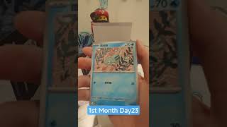Day23，第二十三天 #寶可夢卡牌 #pokemoncards #忍者飛旋 #unboxing #pokemontcg