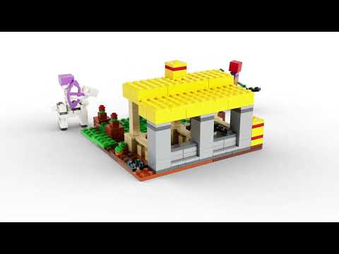 Конструктор LEGO Minecraft Конюшня (21171) Превью 10