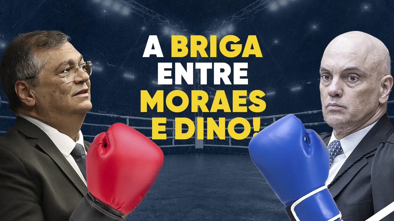 Treta suprema: a briga entre Moraes e Dino! Entenda