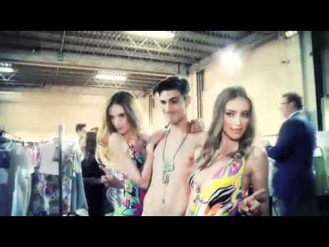 BEHIND THE SCENES OF ENRICO COVERI SS2013 FASHION SHOW
