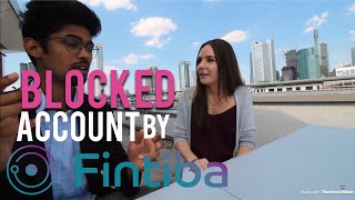 How do I open a blocked account at Fintiba?