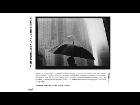 The Photography Salon with Giacomo Brunelli - 4 June 2020