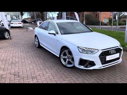 Approved Used - Audi A4 S Line 35 TFSI S Tronic available at Stafford Audi
