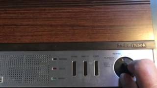 Vintage Dual-Cassette Telephone Answering Machine