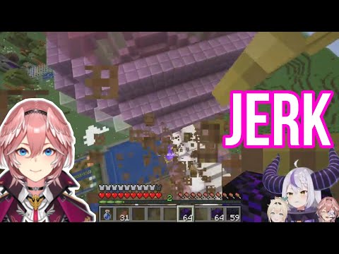Hololive Cut - Takane Lui Doesn't Care About Laplus Life  | Minecraft [Hololive/Sub]