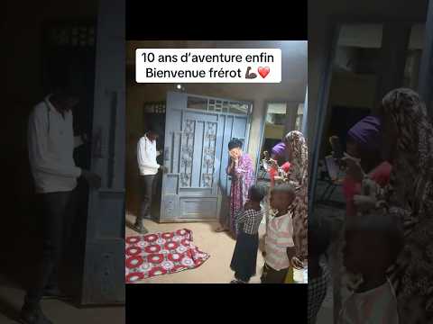 10 ANS EN EUROPE SANS VOIR SA FAMILLE ❤️#wedding #marriage #shorts #challenge #song #music #love